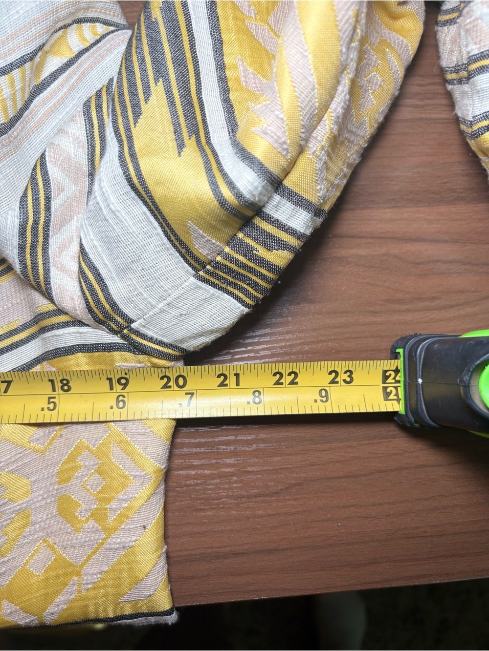Chico's Tribal Print Zip Jacket Yellow Geometric Moto Jacket Boho Southwestern - Picture 12 of 13